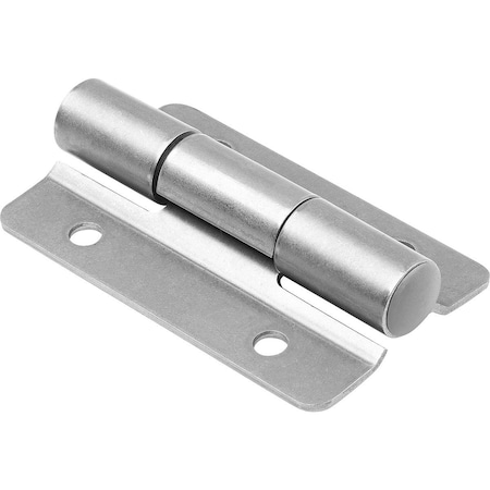 Kipp Hinge Screw On Holes 55X85, A1=38, B1=48, Stainless Steel 1.4310 K1517.558512
